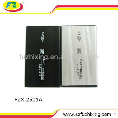 USB2.0 to 2.5''sata hard disk drive hdd external enclosure case box